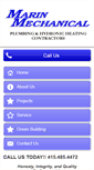 Mobile Screenshot of marinmechanical.com